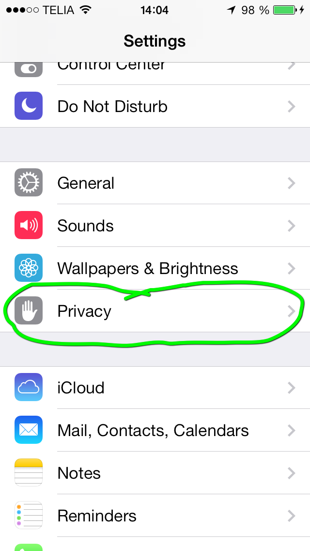 Privacy